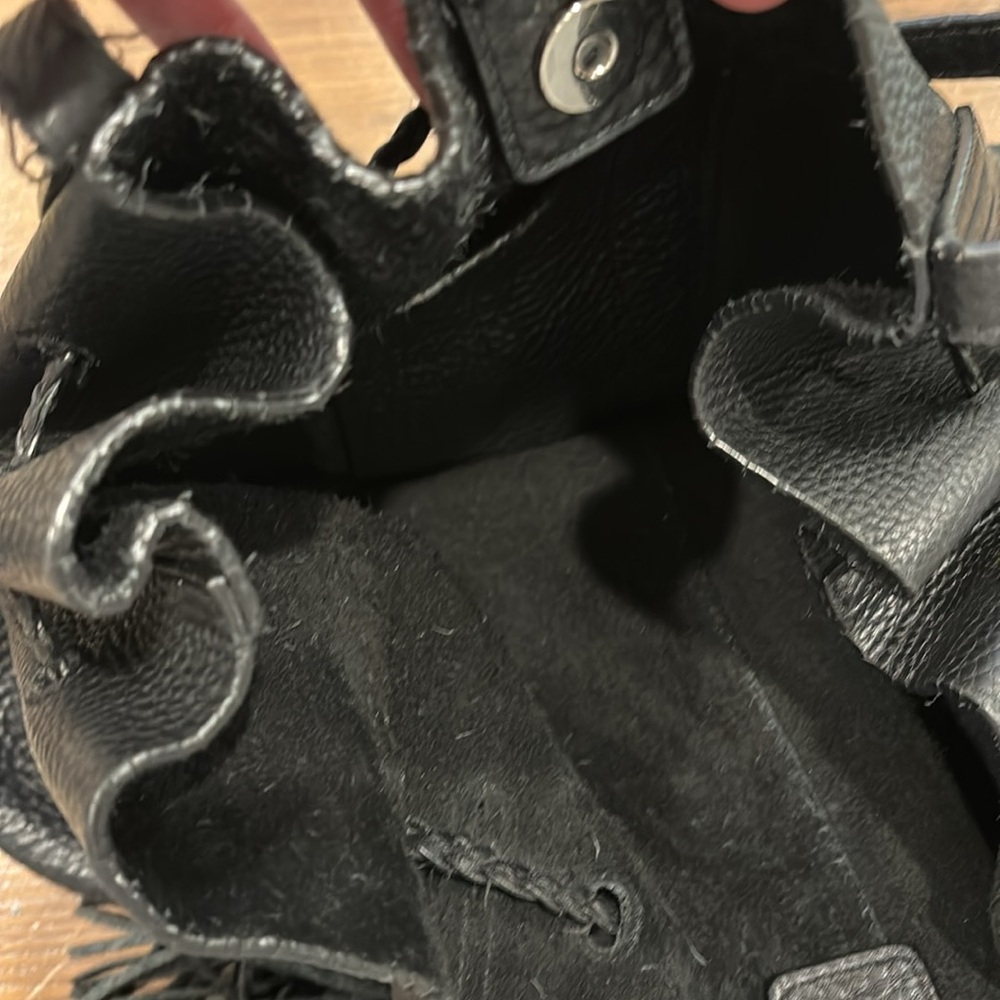 Rebecca Minkoff black leather women’s bag. - Picture 5 of 5